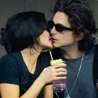 Kylie Jenner and Timothée Chalamet shared a kiss during one of their dates in 2023.